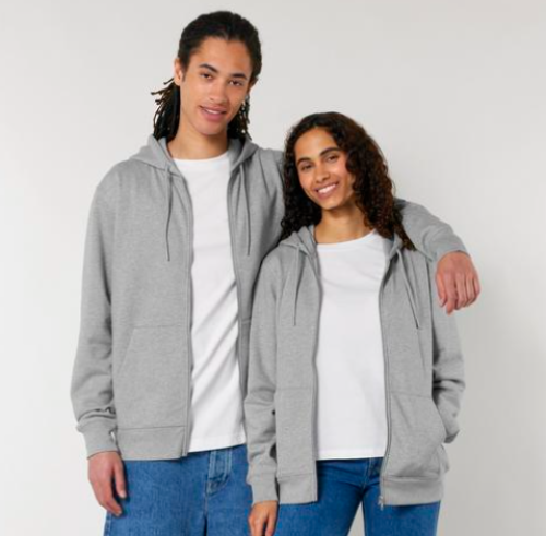 Unisex Cultivator 2.0 iconic zip-thru hoodie sweatshirt (STSU179)